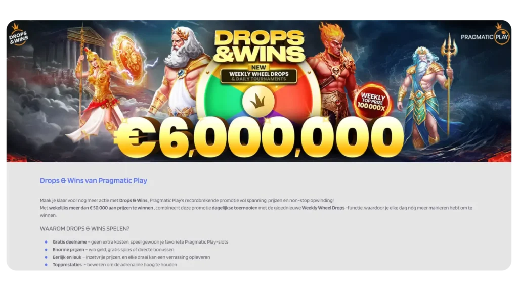 QuickSlot Drops & Wins